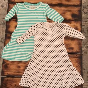 Lot of 2 girls size 6 dresses.